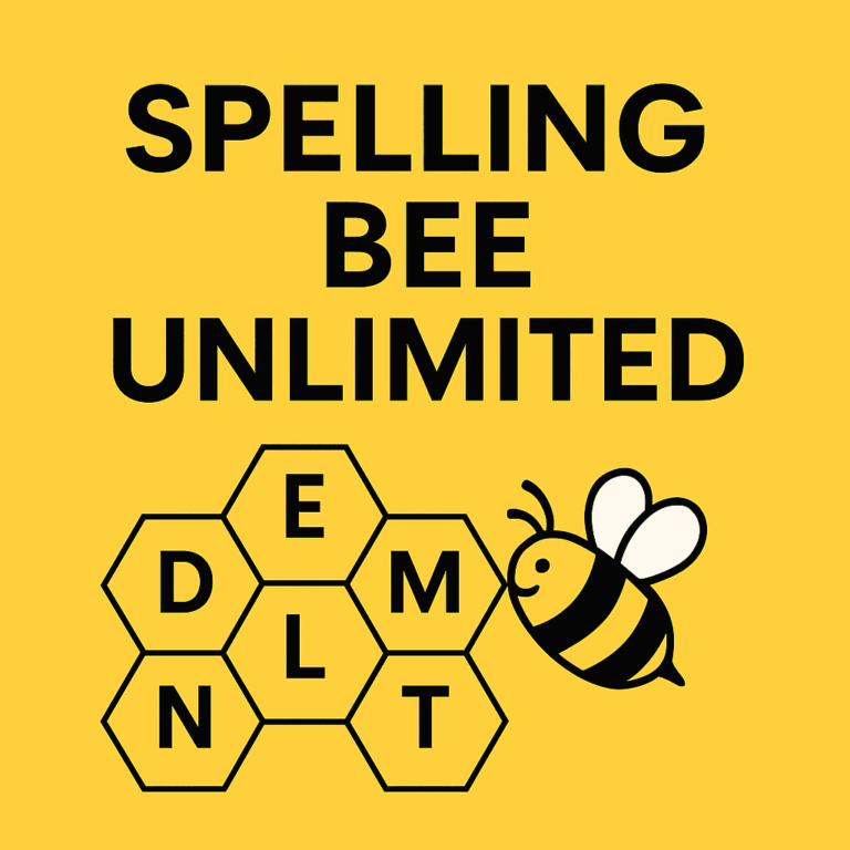 Spelling Bee Unlimited: The NYT-Inspired Word Game You Can Play All Day ...