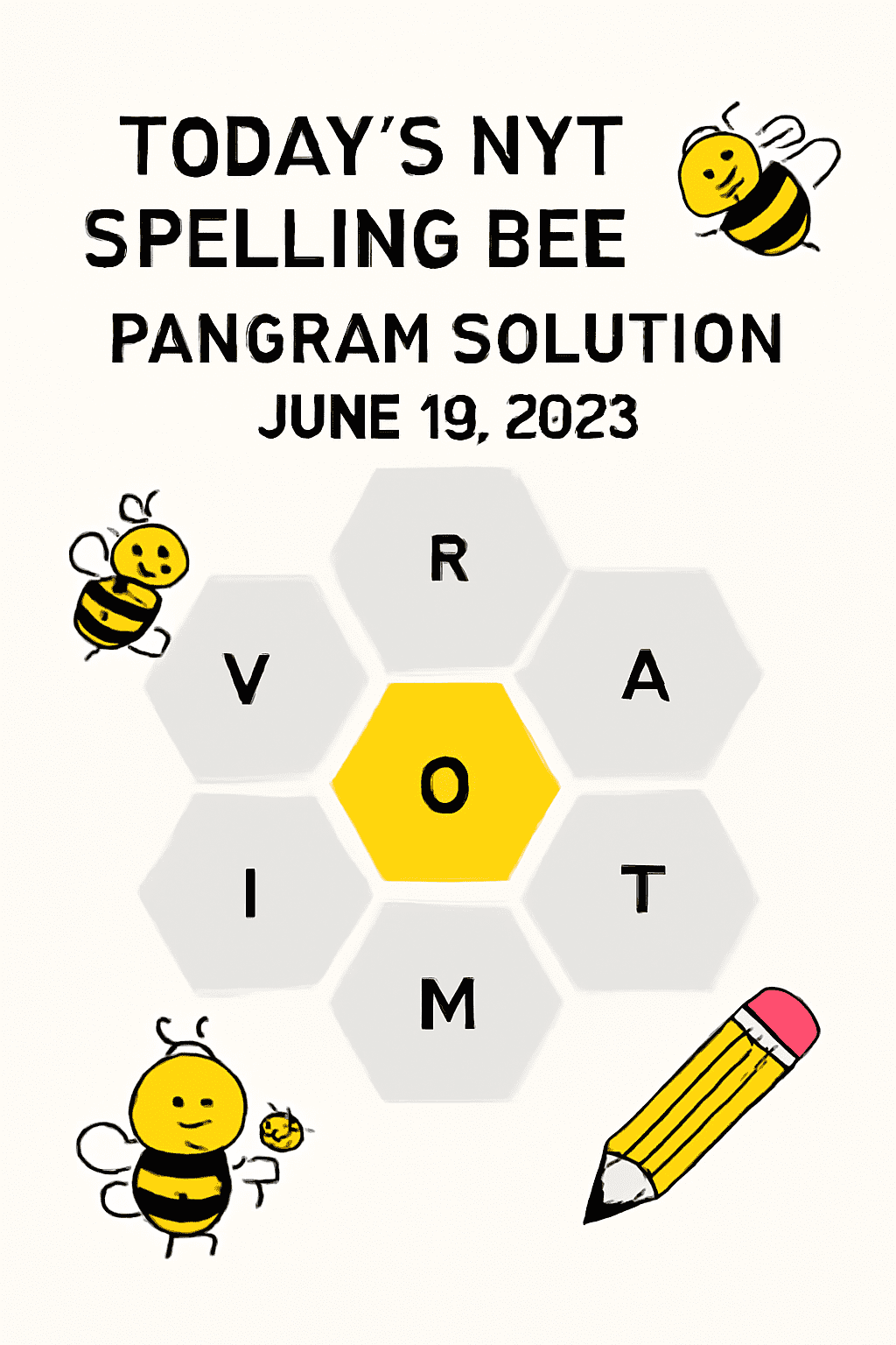 todays nyt pangram solutions 19-06