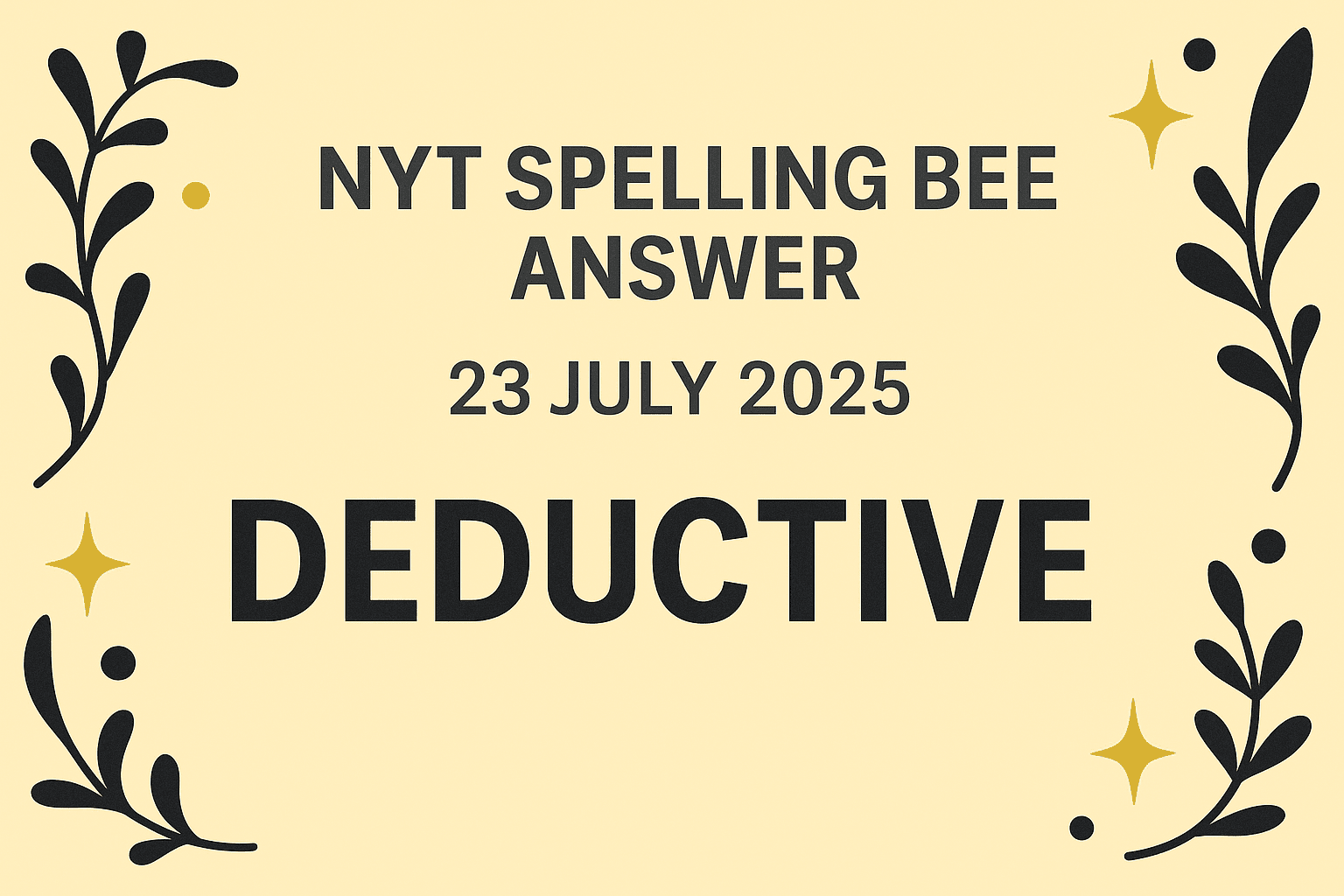 nyt spelling bee 23 july 2025
