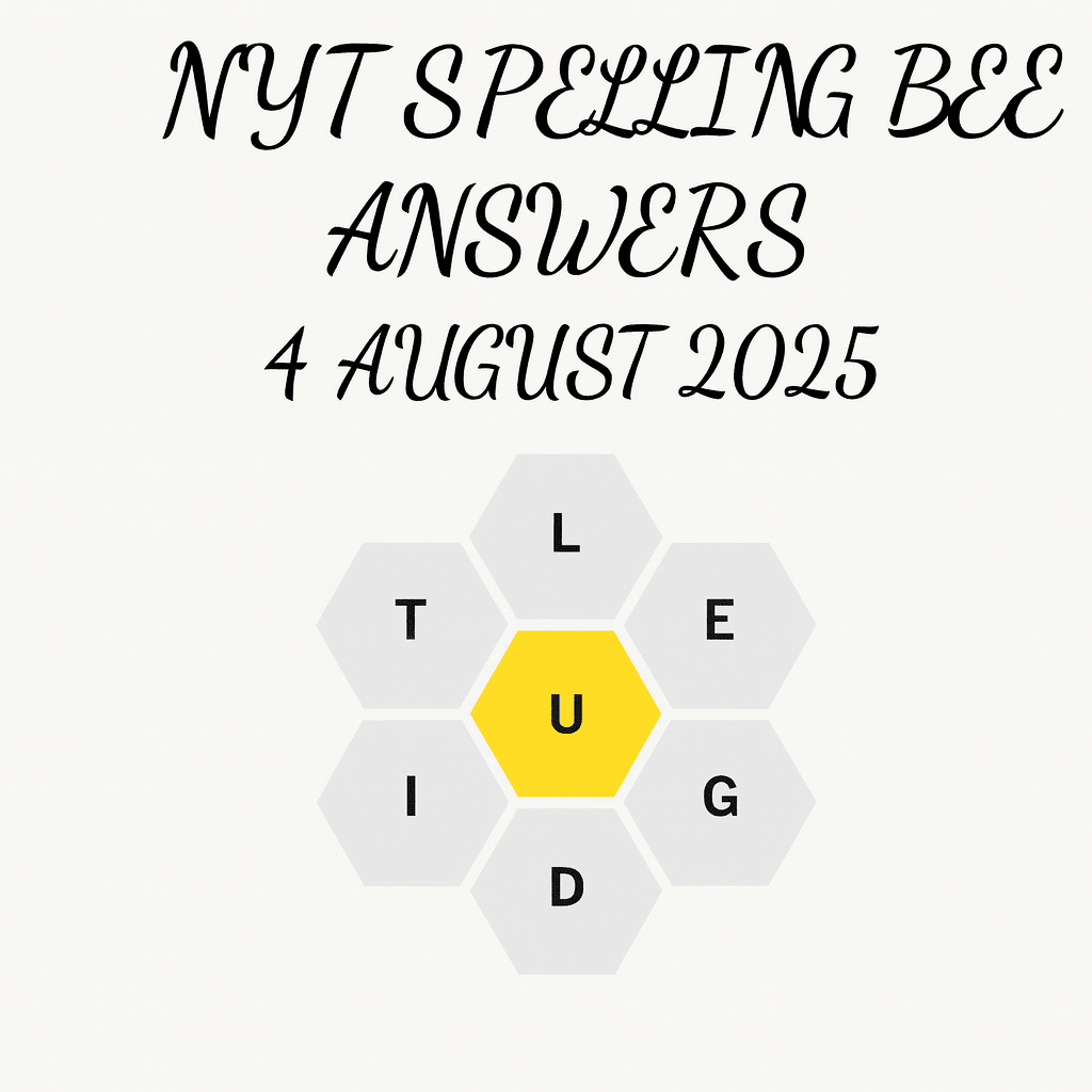 nyt spelling bee 4 aug 2025