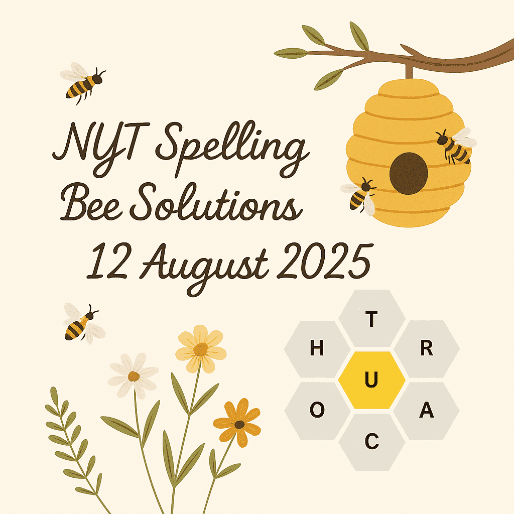 pangram solution 12 aug 2025