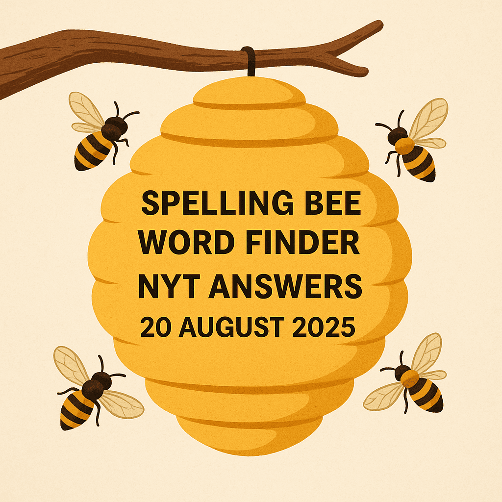 spelling bee finders 20 aug 25