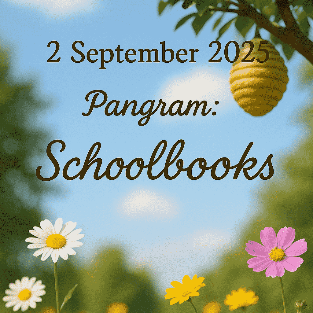 pangram 2 sep 2025