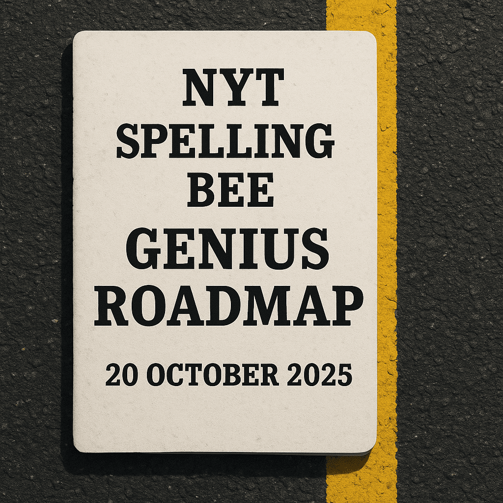 BEE ROADMAP 20 OCT 2025