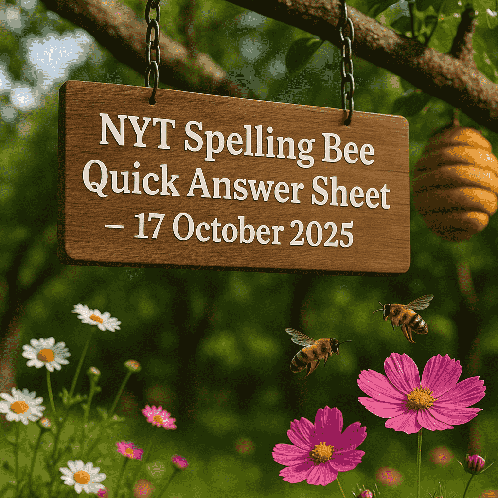 NYT SPELLING BEE 17 OCT