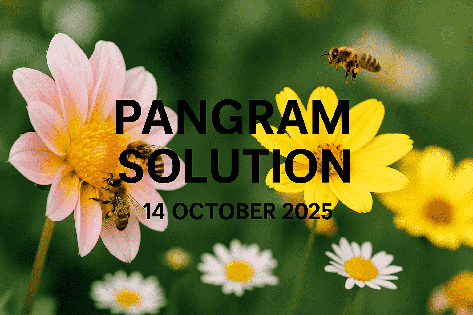PANGRAM 14 OCT 2025