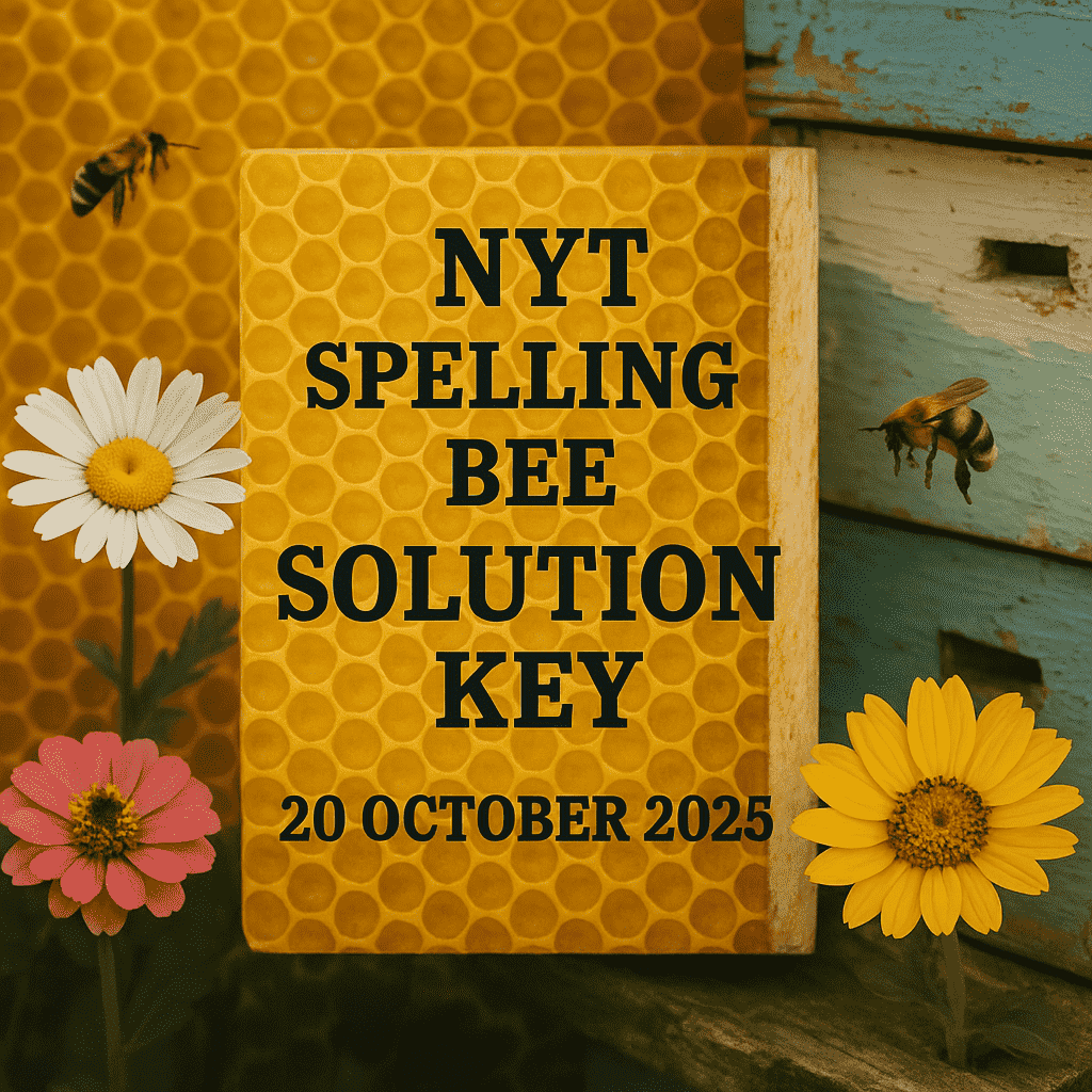 SOLUTION KEY 20 OCT 2025