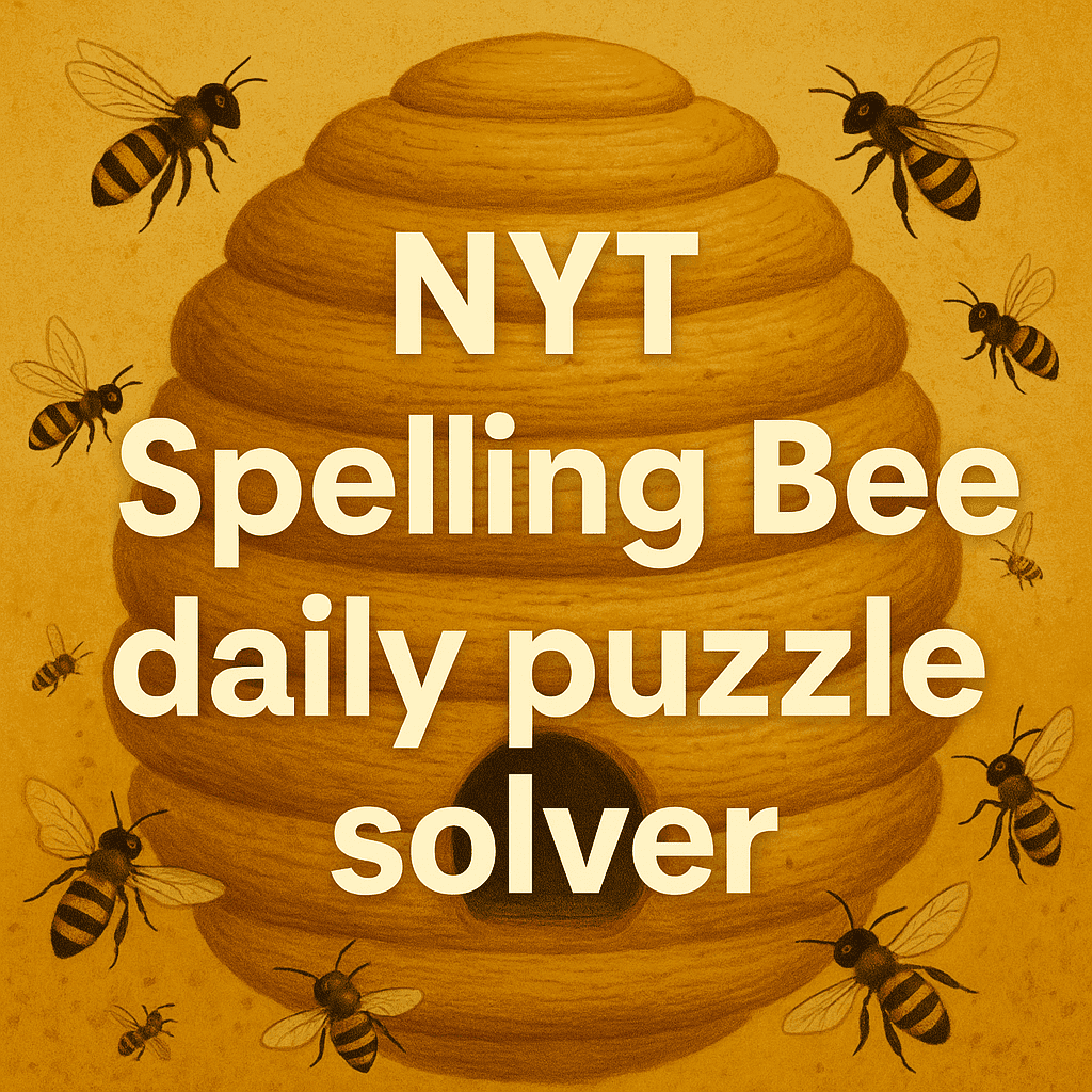 bee puzzle 1 oct 2025
