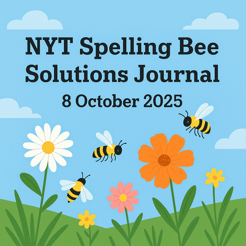 nyt spelling bee 8 oct