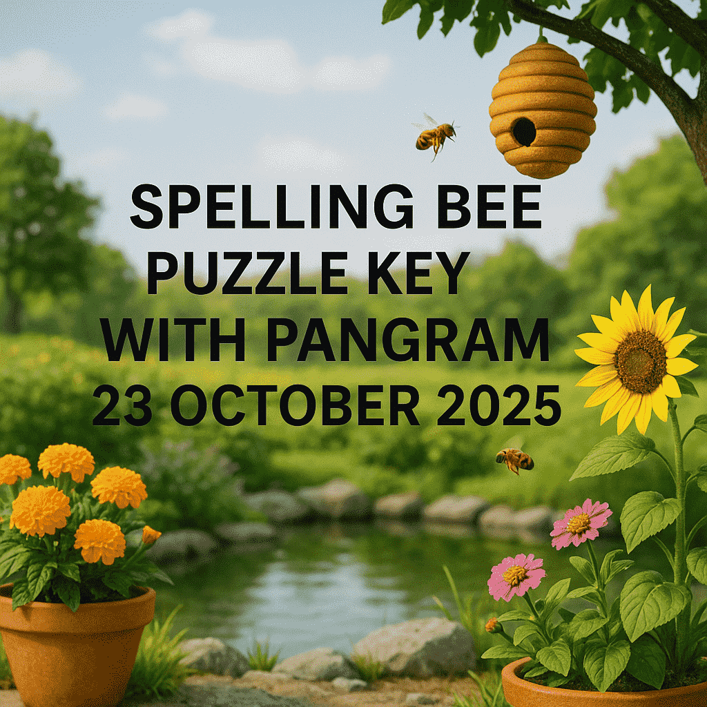 spelling bee 23 oct
