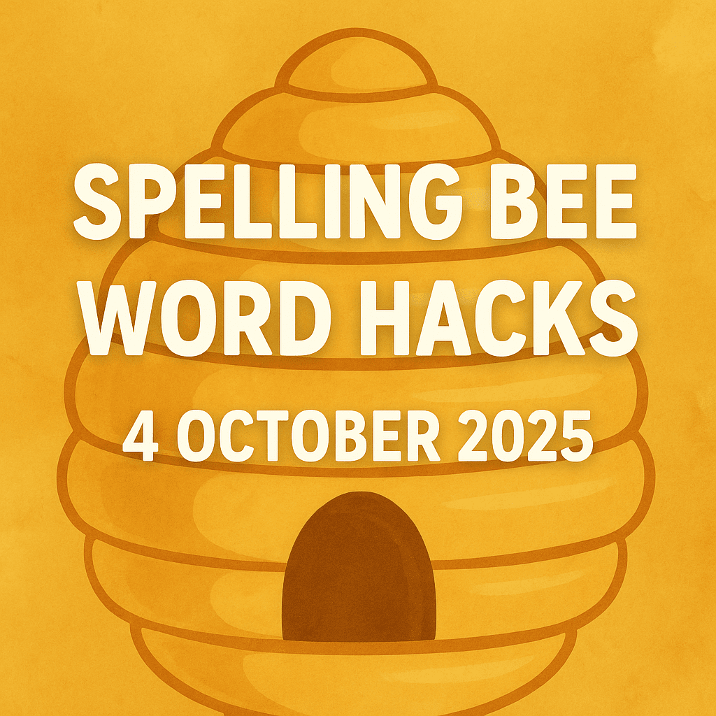 word hacks 4 oct 2025