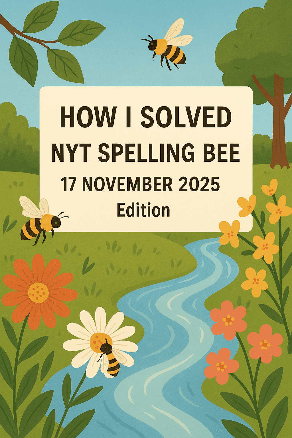 SPELLING BEE 17 NOV 2025