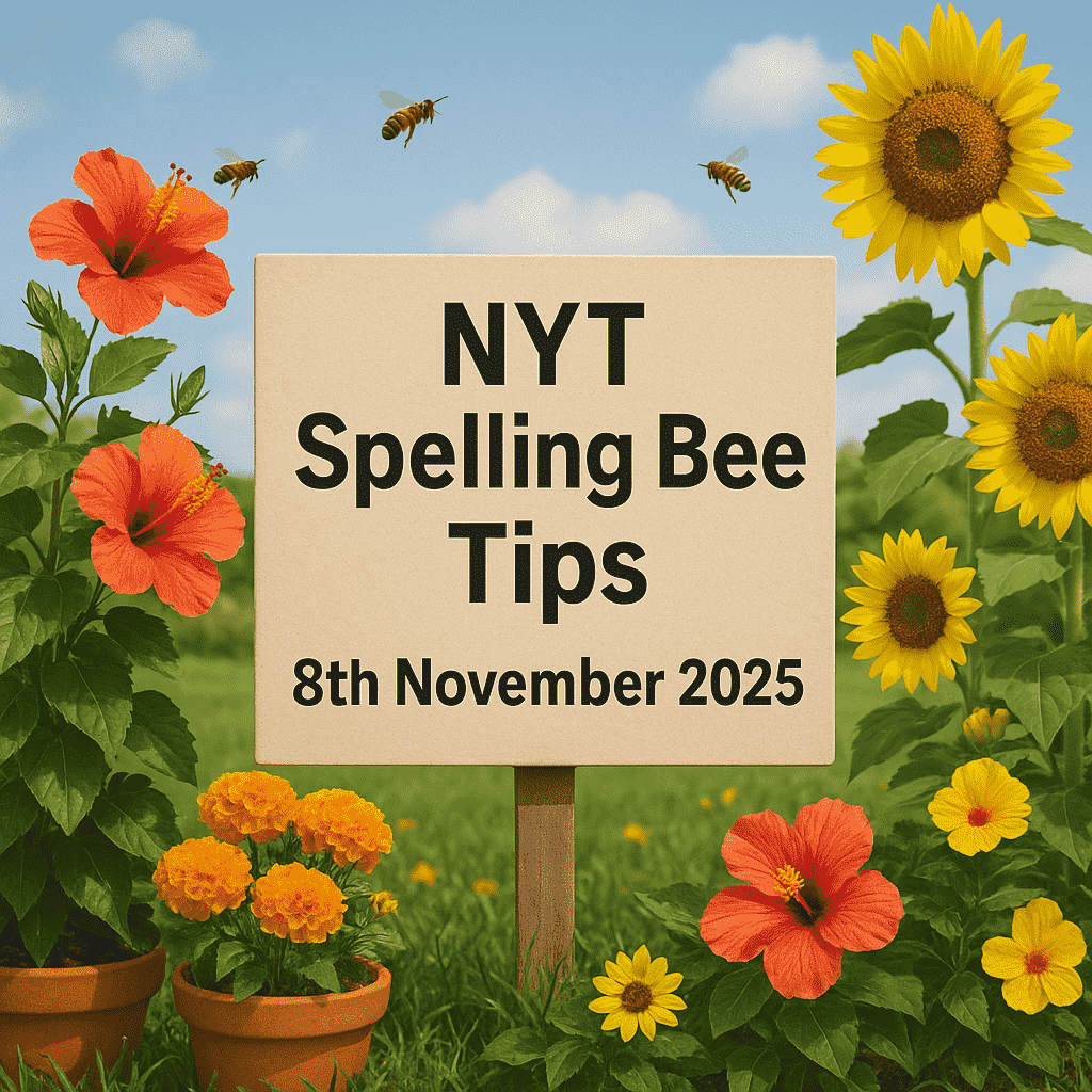 SPELLING BEE 8 NOV 2025