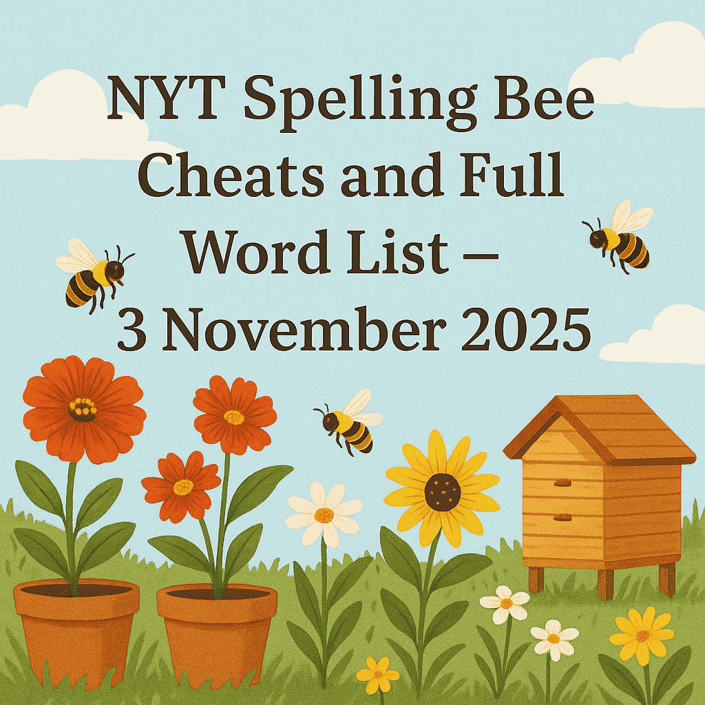 bee 3 nov 2025
