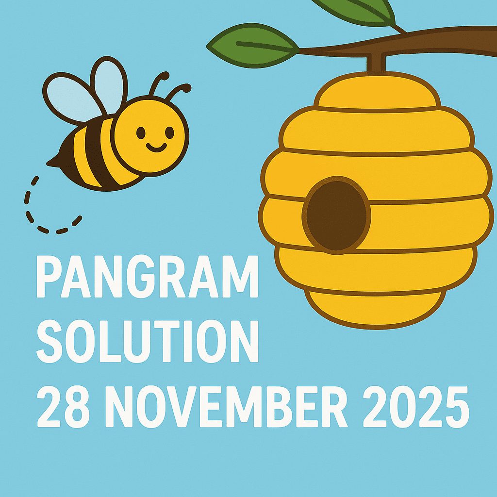 pangram 28 nov 2025
