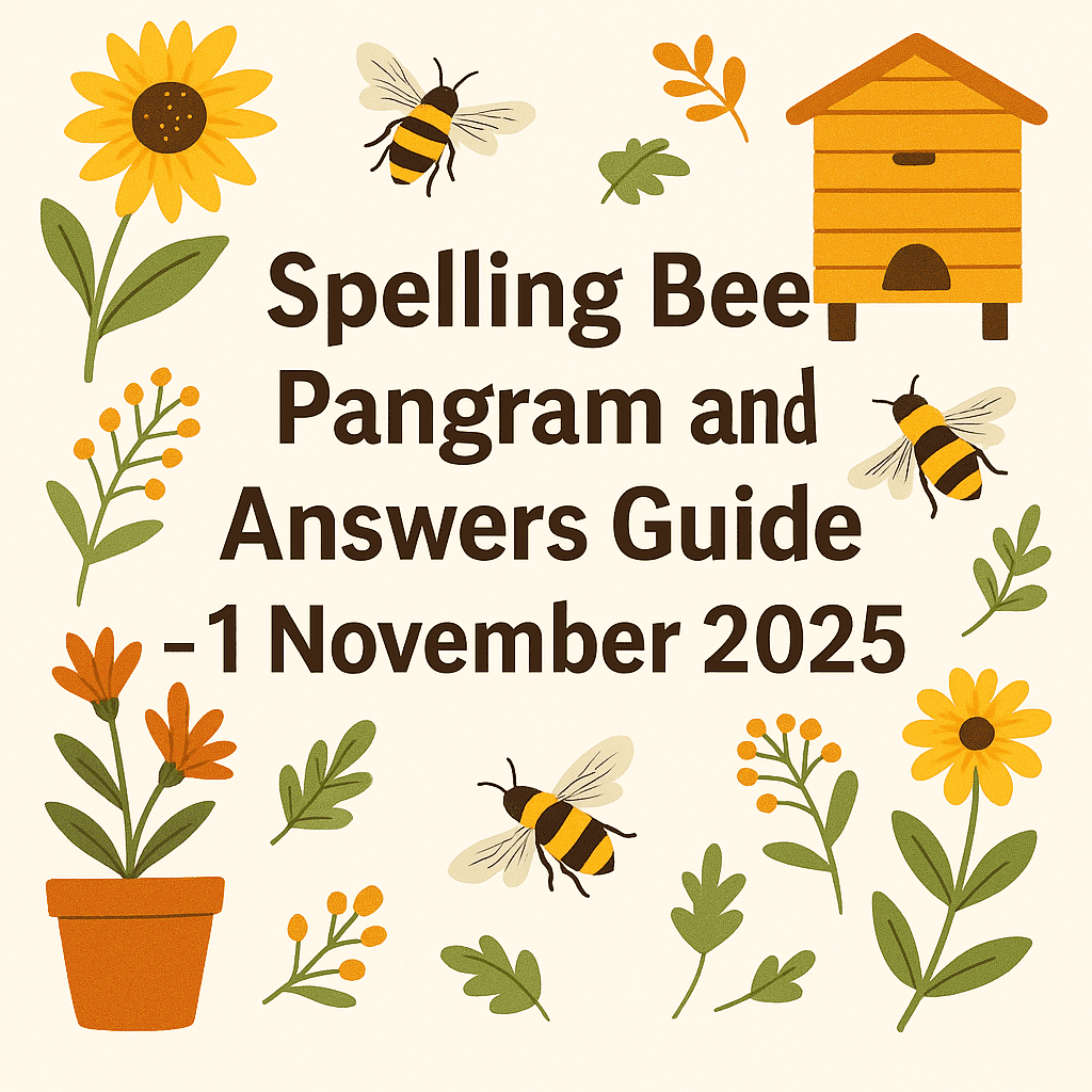 spelling bee 1 nov