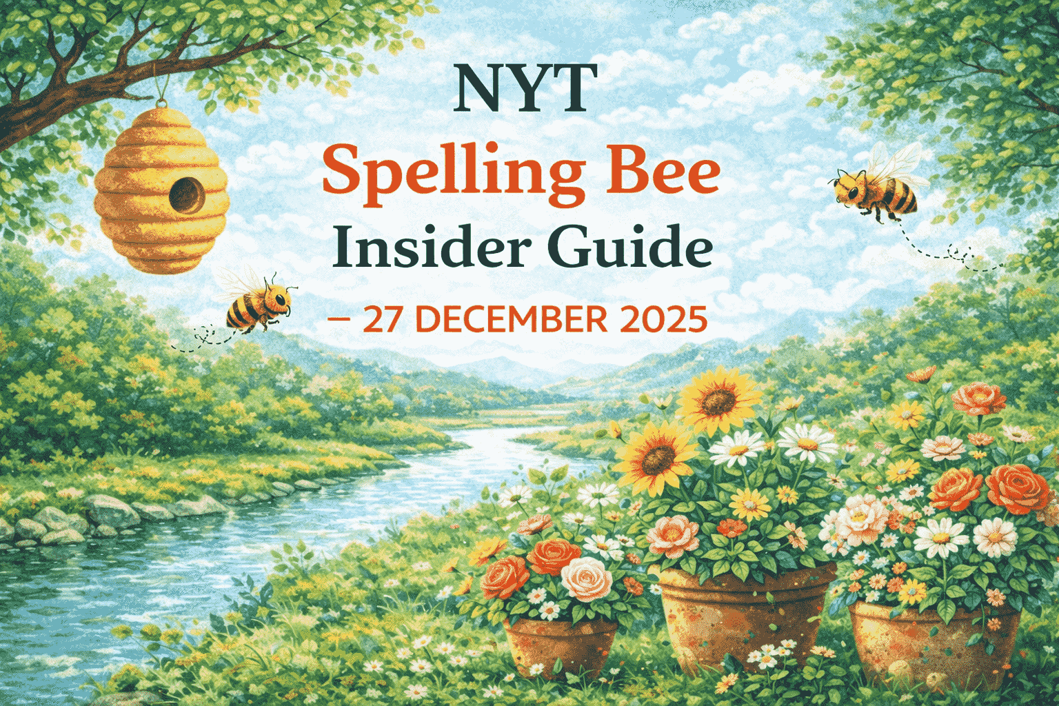 SPELLING BEE 27 DEC 2025