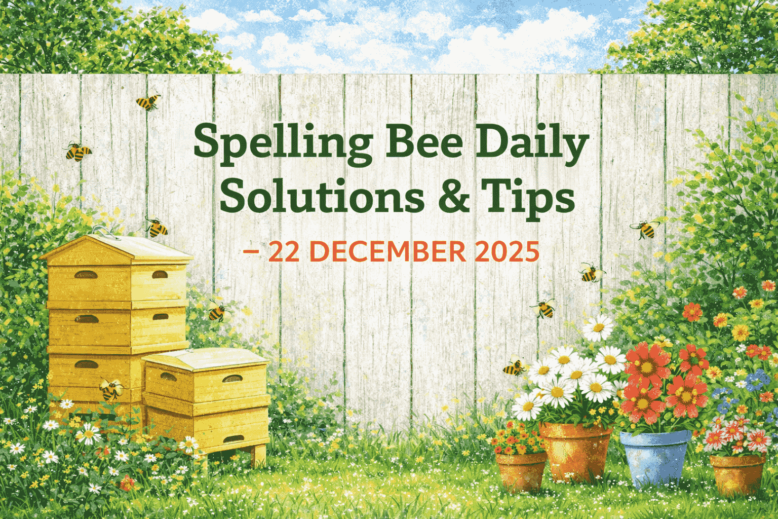 SPELLING TIPS 22 DEC 2025
