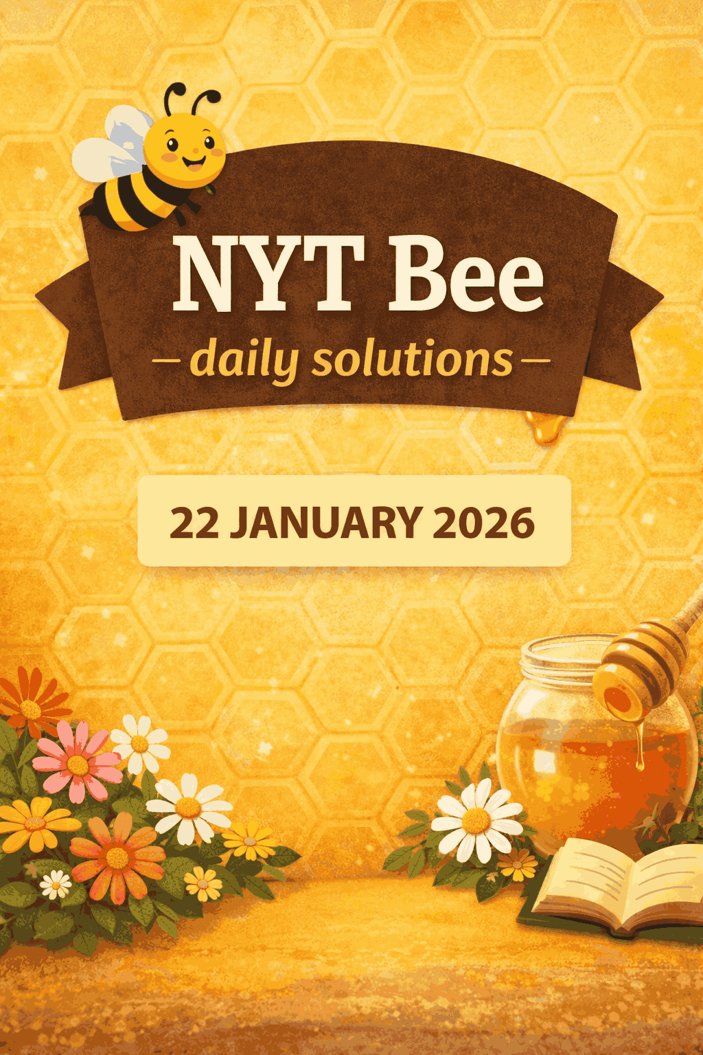 DAILY BEE HINTS 22 JAN 2026