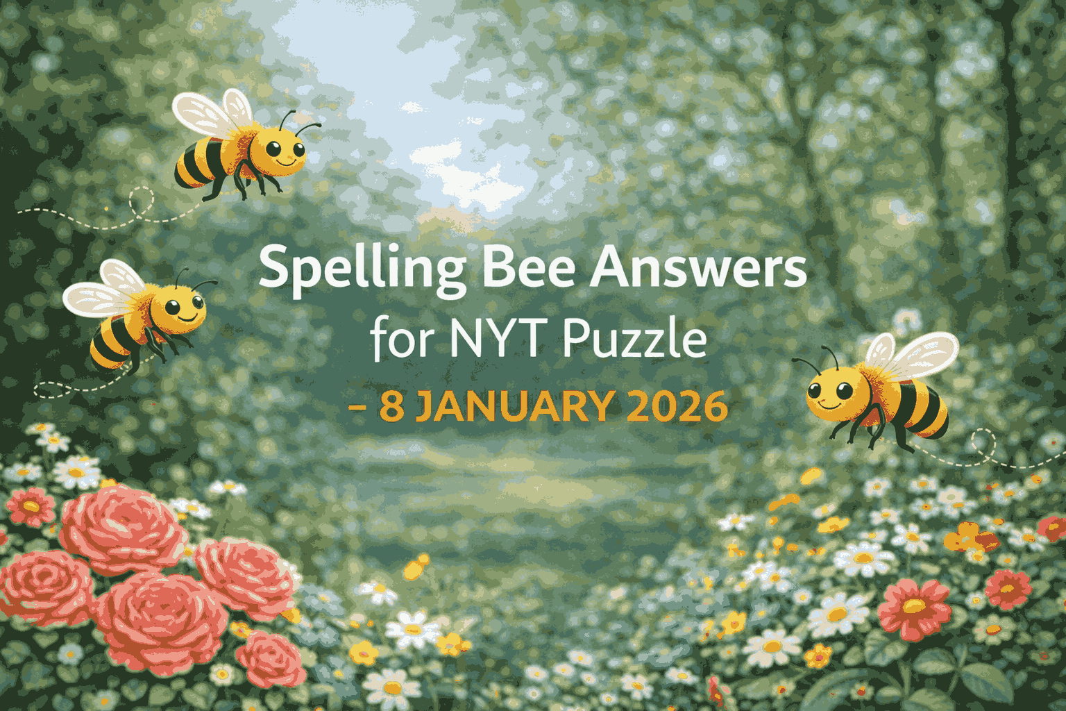 PANGRAM SOLUTION 8 JAN 2026