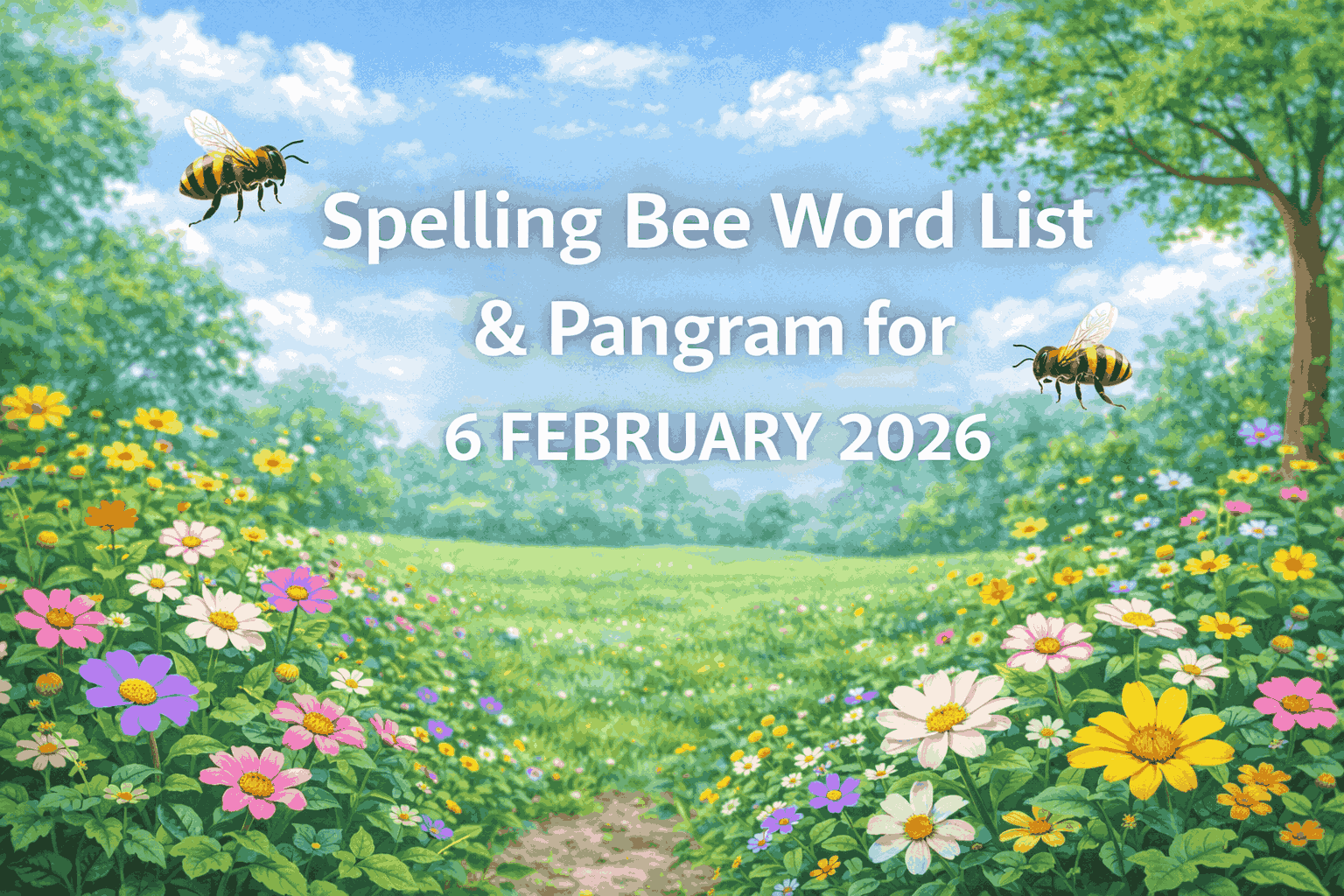 SPELLING BEE 6 FEB 2026