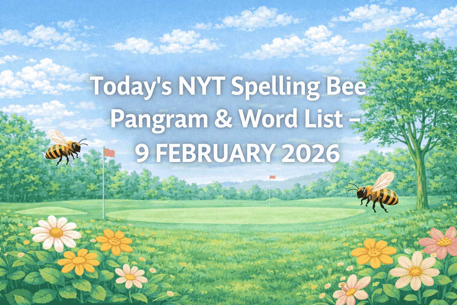 SPELLING BEE 9 FEB 2026