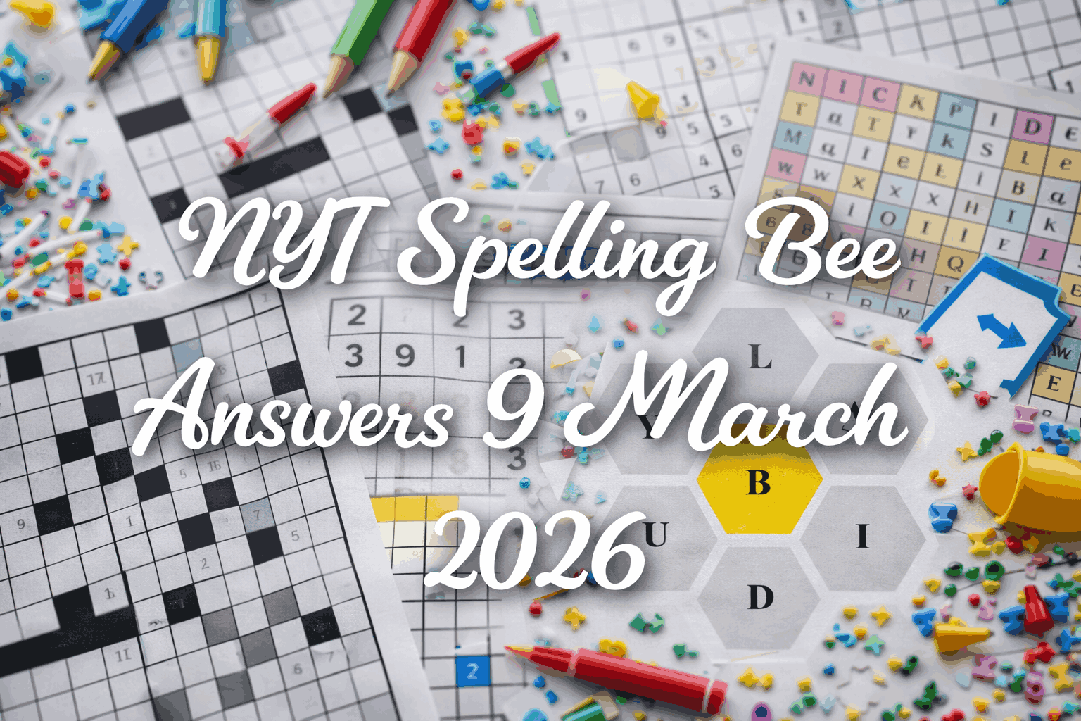 Spelling Bee Pangram Solution – NYT Answers 9 March 2026
