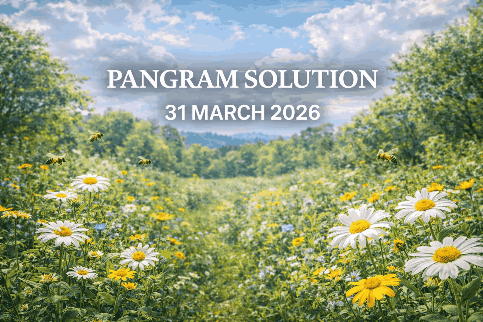 PANGRAM 31 MARCH 2026