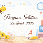 NYT Spelling Bee Words List for 22 MARCH 2026