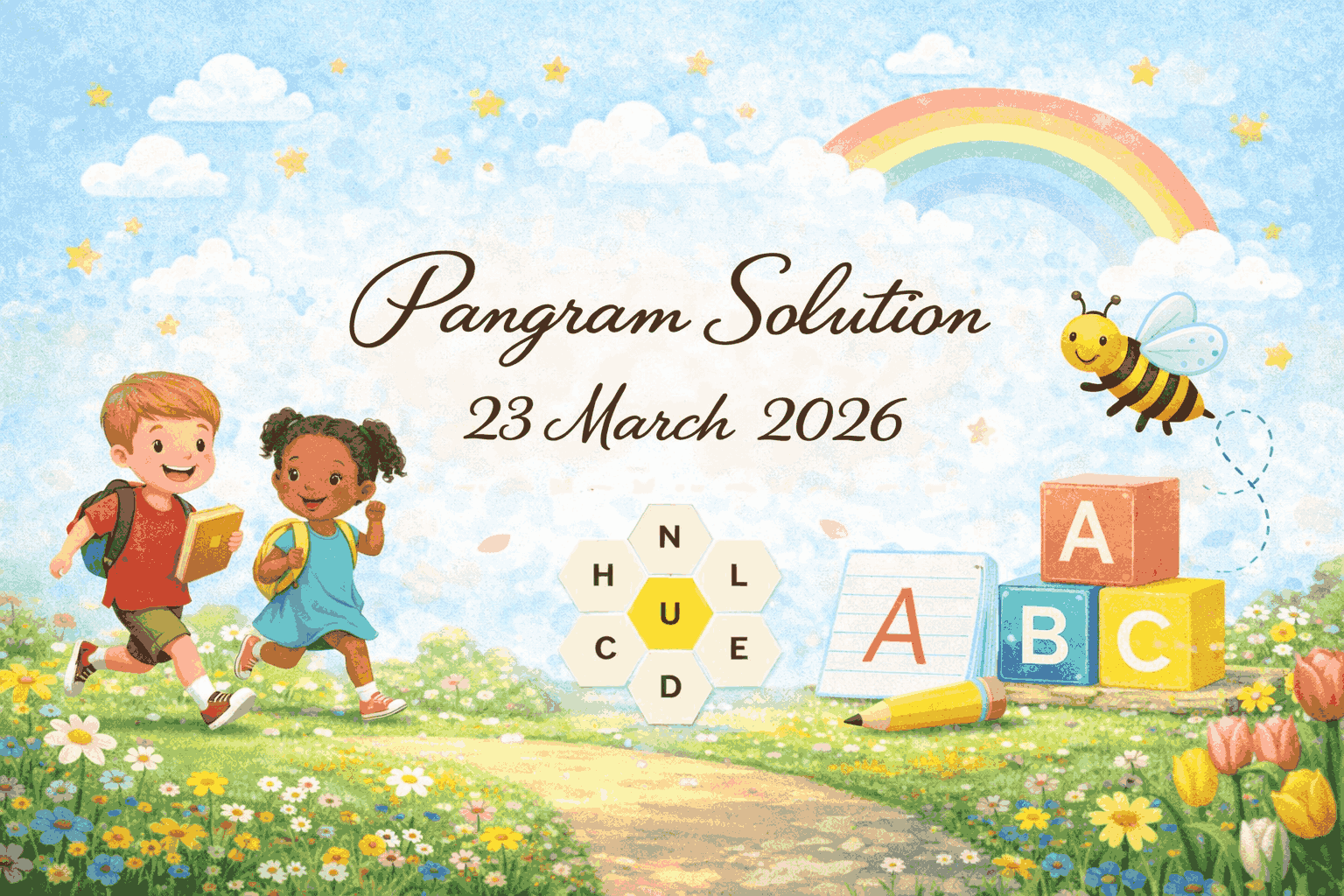 pangram 23 march 2026