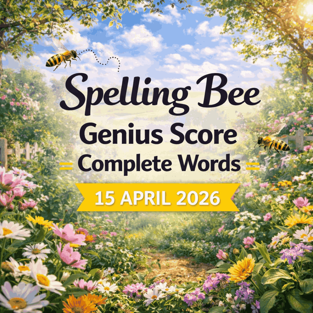 15 april 2026 pangram