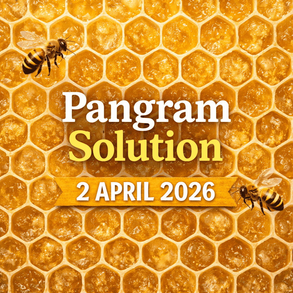pangram 2 april 2026