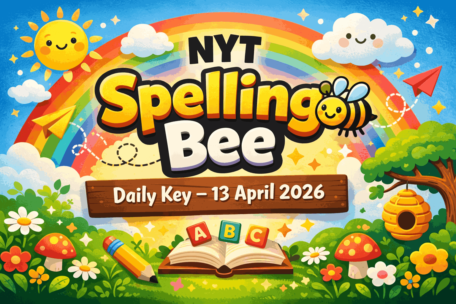 spelling bee 13 april 2026