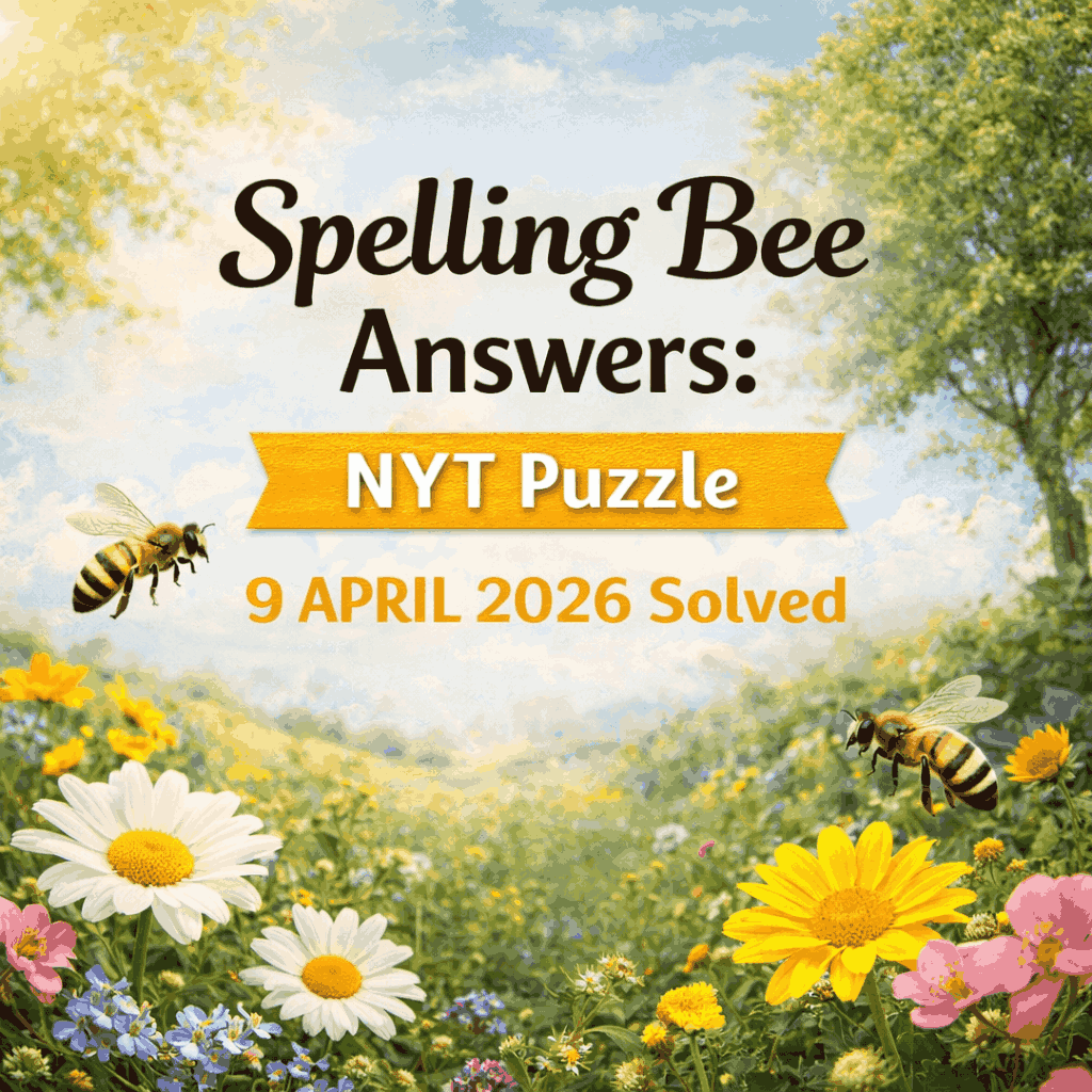 spelling bee 9 april 2026