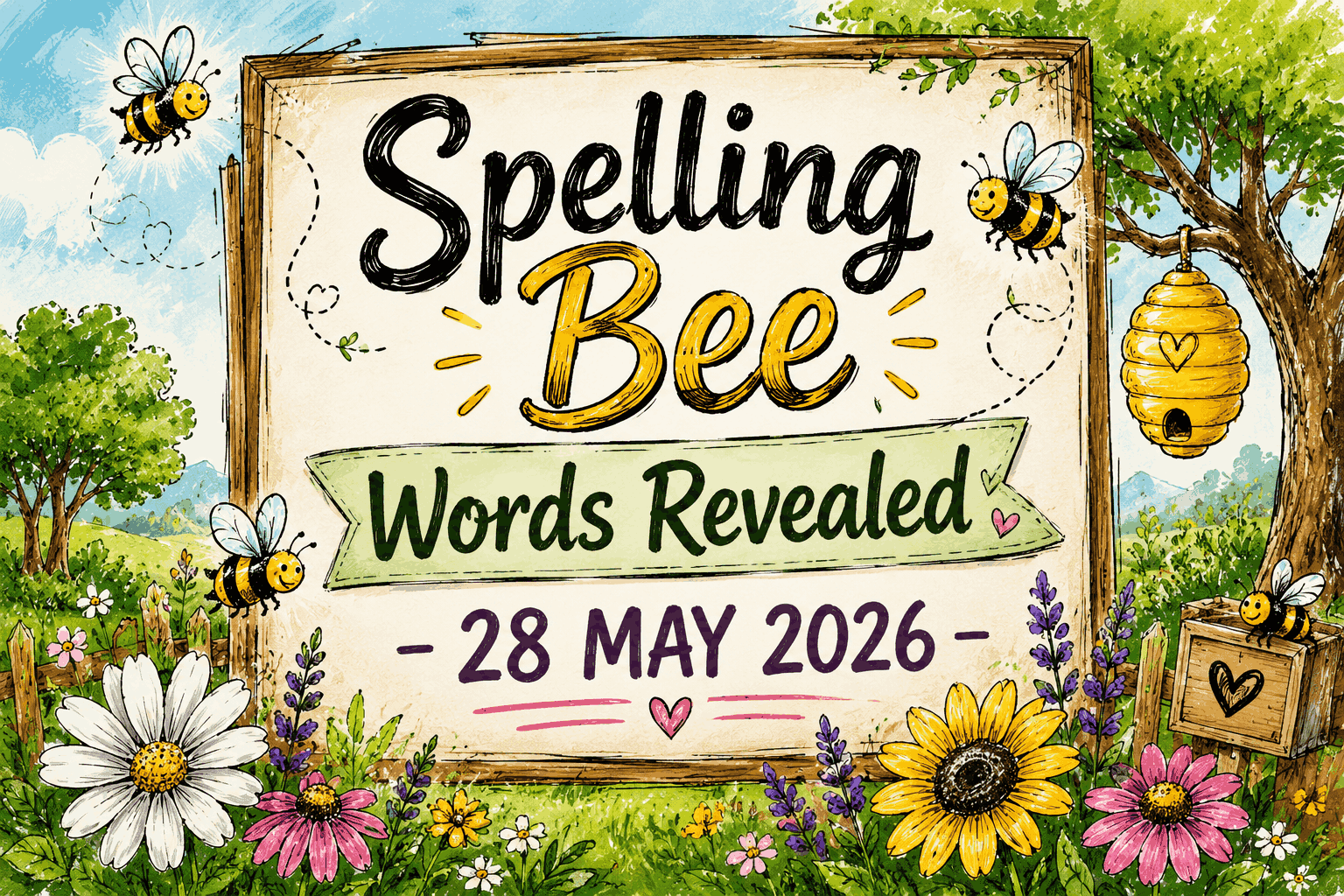 NYT Spelling Bee Words Revealed – 28 MAY 2026