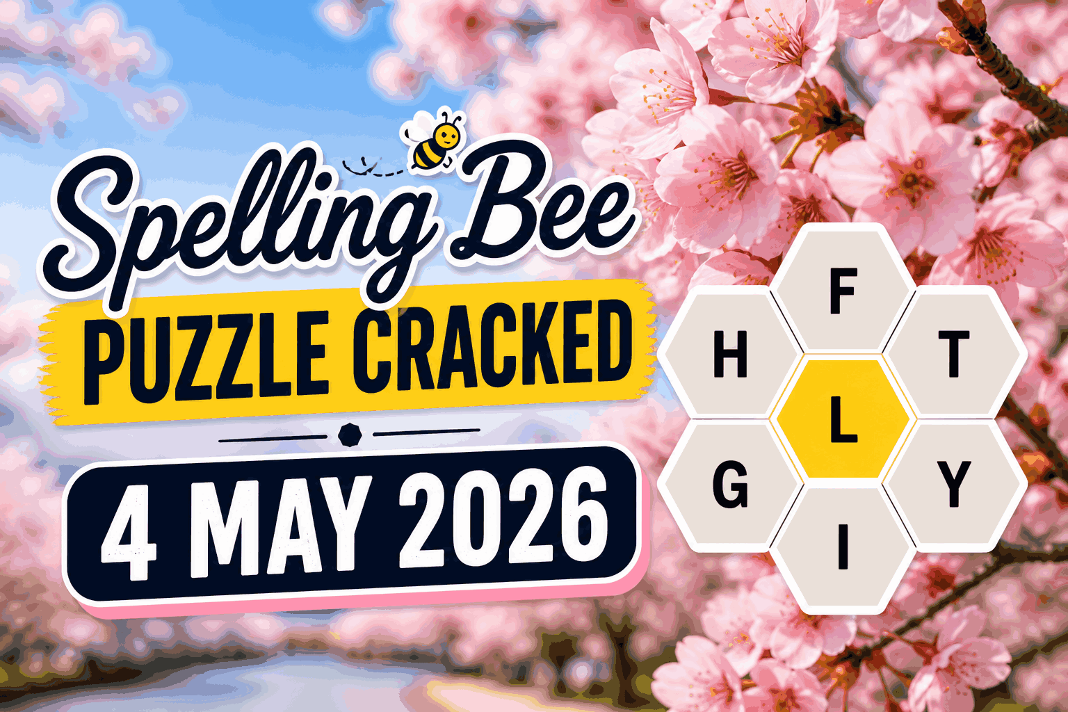 NYT Spelling Bee Puzzle Cracked – 4 MAY 2026