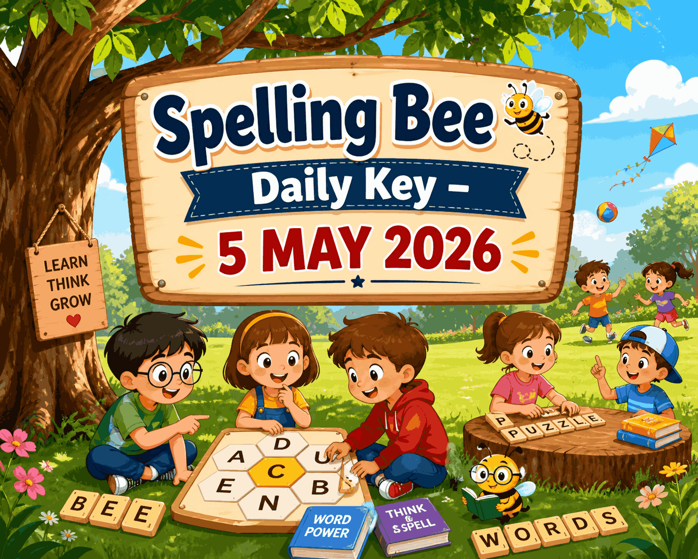 Spelling Bee Daily Key – NYT 5 MAY 2026