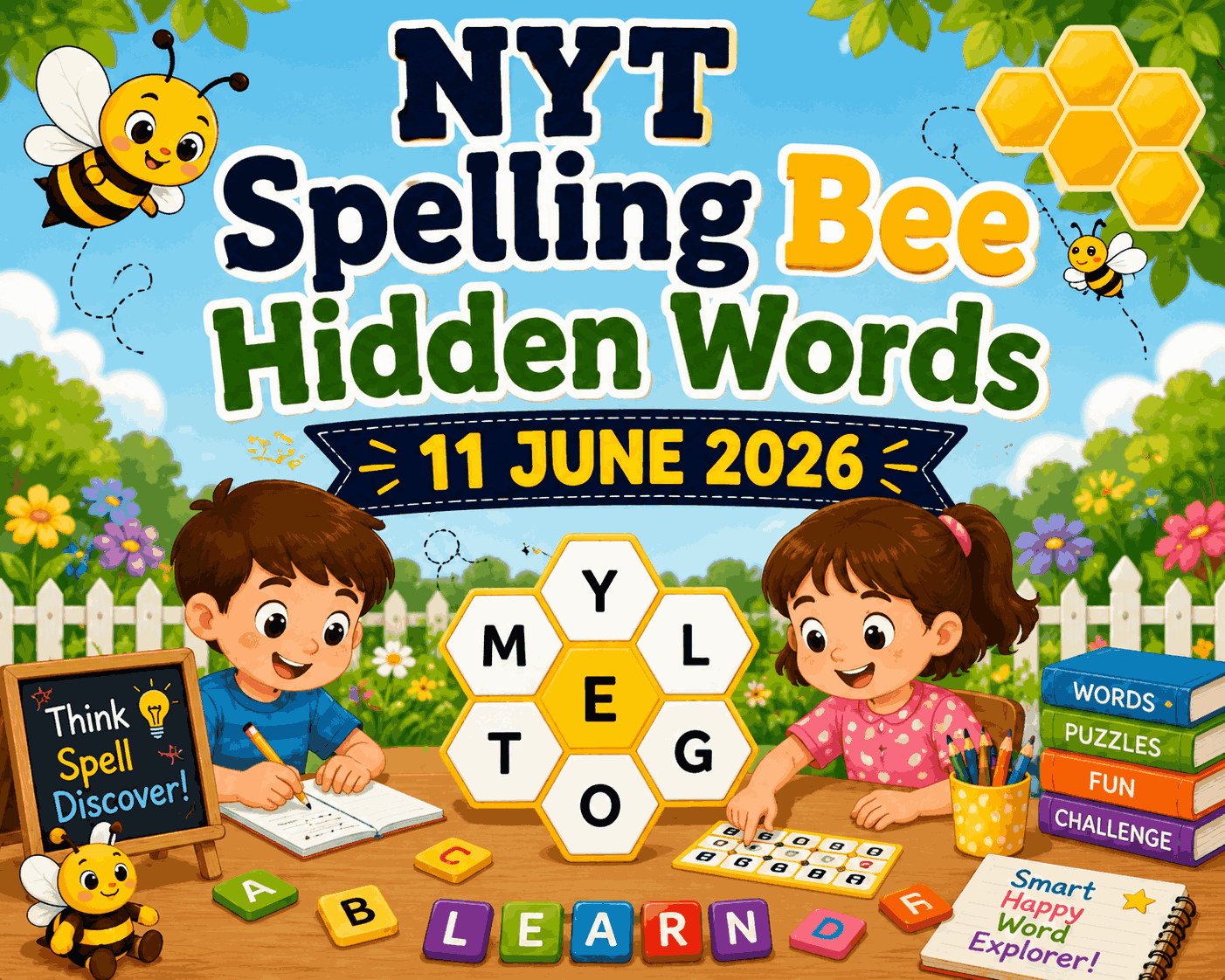 NYT Spelling Bee Hidden Words – 11 JUNE 2026